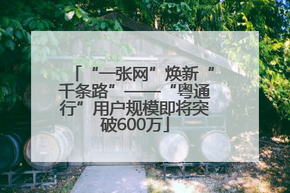 “一张网”焕新“千条路”——“粤通行”用户规模即将突破600万