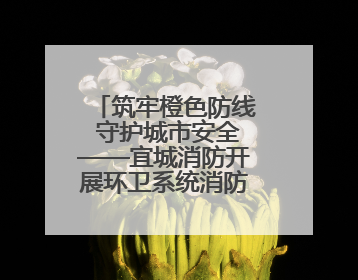 筑牢橙色防线 守护城市安全——宜城消防开展环卫系统消防安全培训