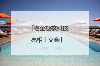 粤企硬核科技亮相上交会