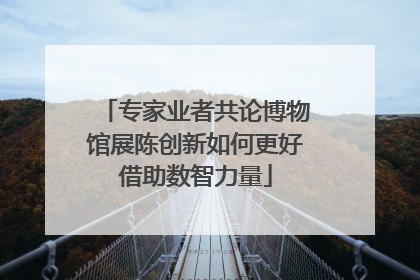 专家业者共论博物馆展陈创新如何更好借助数智力量