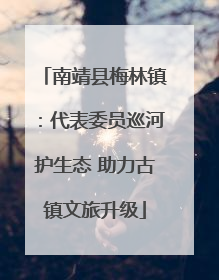 南靖县梅林镇：代表委员巡河护生态 助力古镇文旅升级