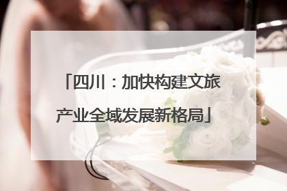 四川：加快构建文旅产业全域发展新格局