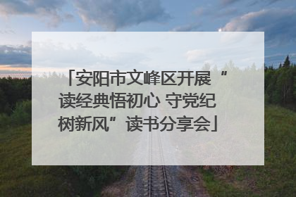 安阳市文峰区开展“读经典悟初心 守党纪树新风”读书分享会
