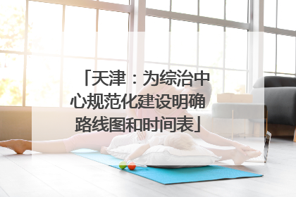 天津：为综治中心规范化建设明确路线图和时间表