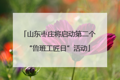山东枣庄将启动第二个“鲁班工匠日”活动