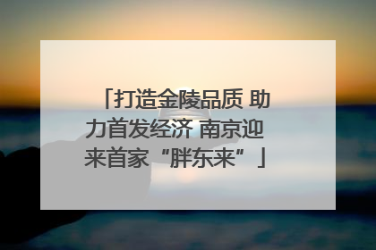 打造金陵品质 助力首发经济 南京迎来首家“胖东来”