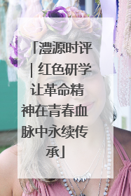 澧源时评｜红色研学 让革命精神在青春血脉中永续传承