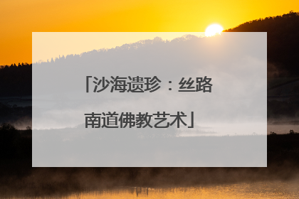 沙海遗珍：丝路南道佛教艺术