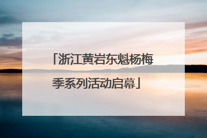 浙江黄岩东魁杨梅季系列活动启幕