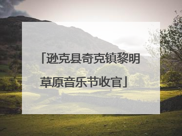 逊克县奇克镇黎明草原音乐节收官