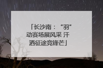 长沙南：“羽”动赛场展风采 汗洒征途竞锋芒