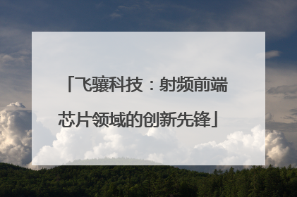 飞骧科技：射频前端芯片领域的创新先锋
