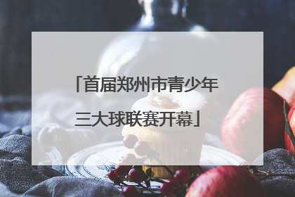 首届郑州市青少年三大球联赛开幕