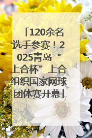 120余名选手参赛！2025青岛“上合杯”上合组织国家网球团体赛开幕